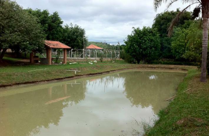Hotel Fazenda Estancia Torre De Pedra Porangaba Exterior foto