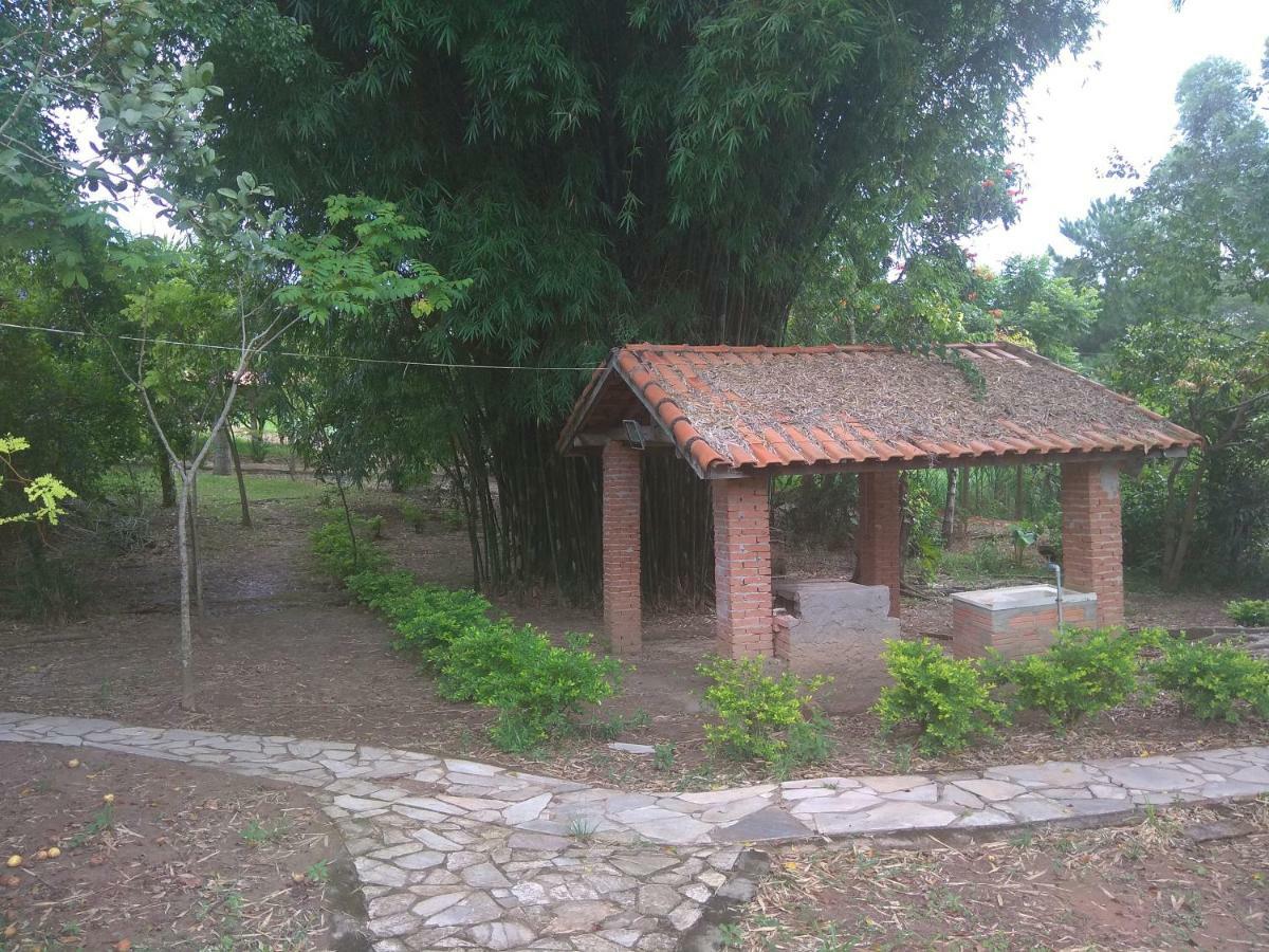 Hotel Fazenda Estancia Torre De Pedra Porangaba Exterior foto